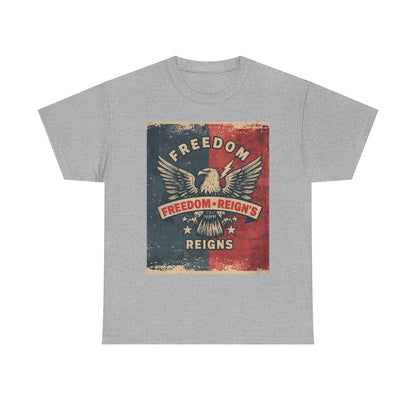 Patriotic Eagle , Vintage Freedom , , Independence Day Gift, Americana , Casual Statement Graphic Tee | Trendy Streetwear T-Shirt | Unise...