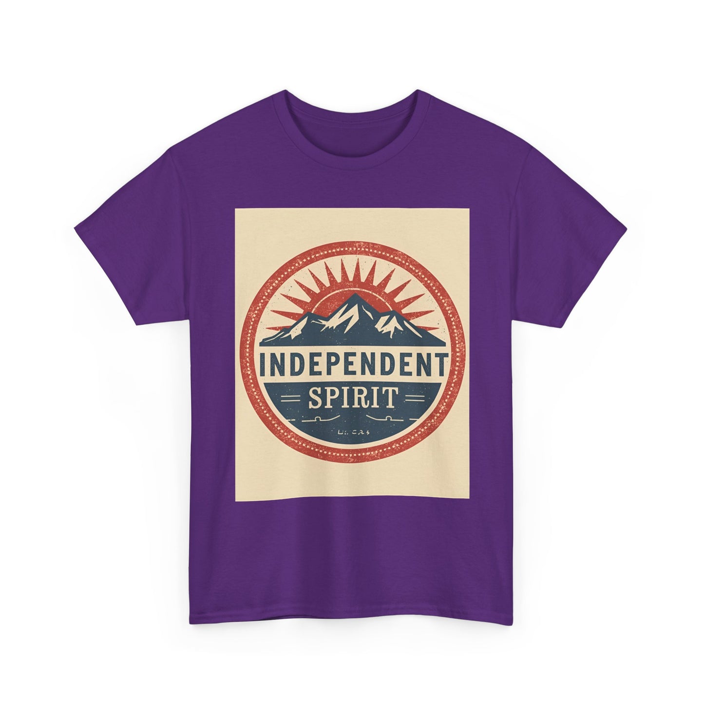 Independent Spirit Heavy Outdoor Adventure , Casual Everyday Wear, Gift For Nature Lovers, Travel , [...] Graphic Tee | Trendy Streetwear...