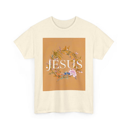 Floral Trendy Unisex Heavy Cotton Tee | Casual Wear