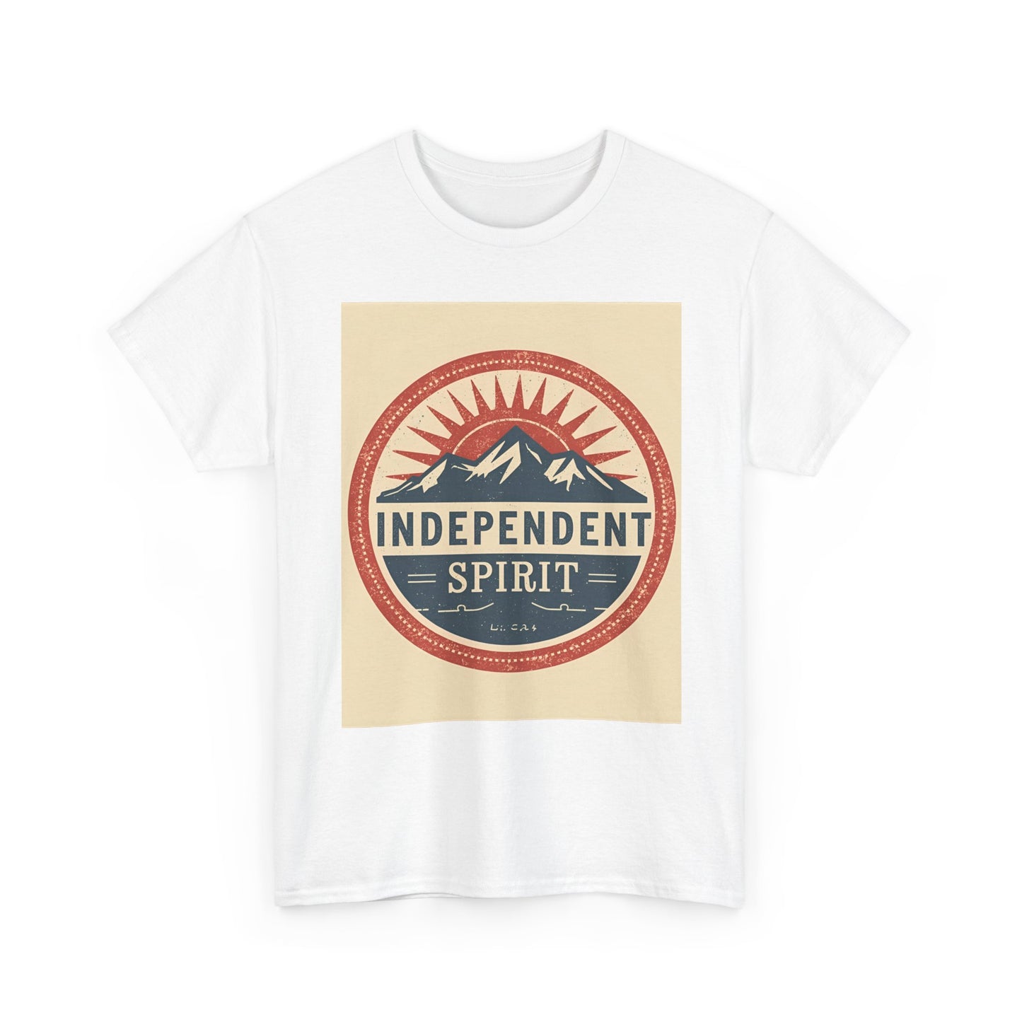 Independent Spirit Heavy Outdoor Adventure , Casual Everyday Wear, Gift For Nature Lovers, Travel , [...] Graphic Tee | Trendy Streetwear...