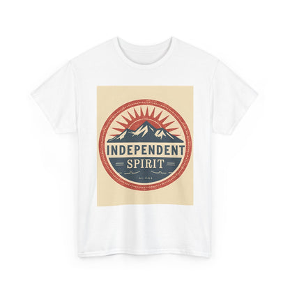 Independent Spirit Heavy Outdoor Adventure , Casual Everyday Wear, Gift For Nature Lovers, Travel , [...] Graphic Tee | Trendy Streetwear...