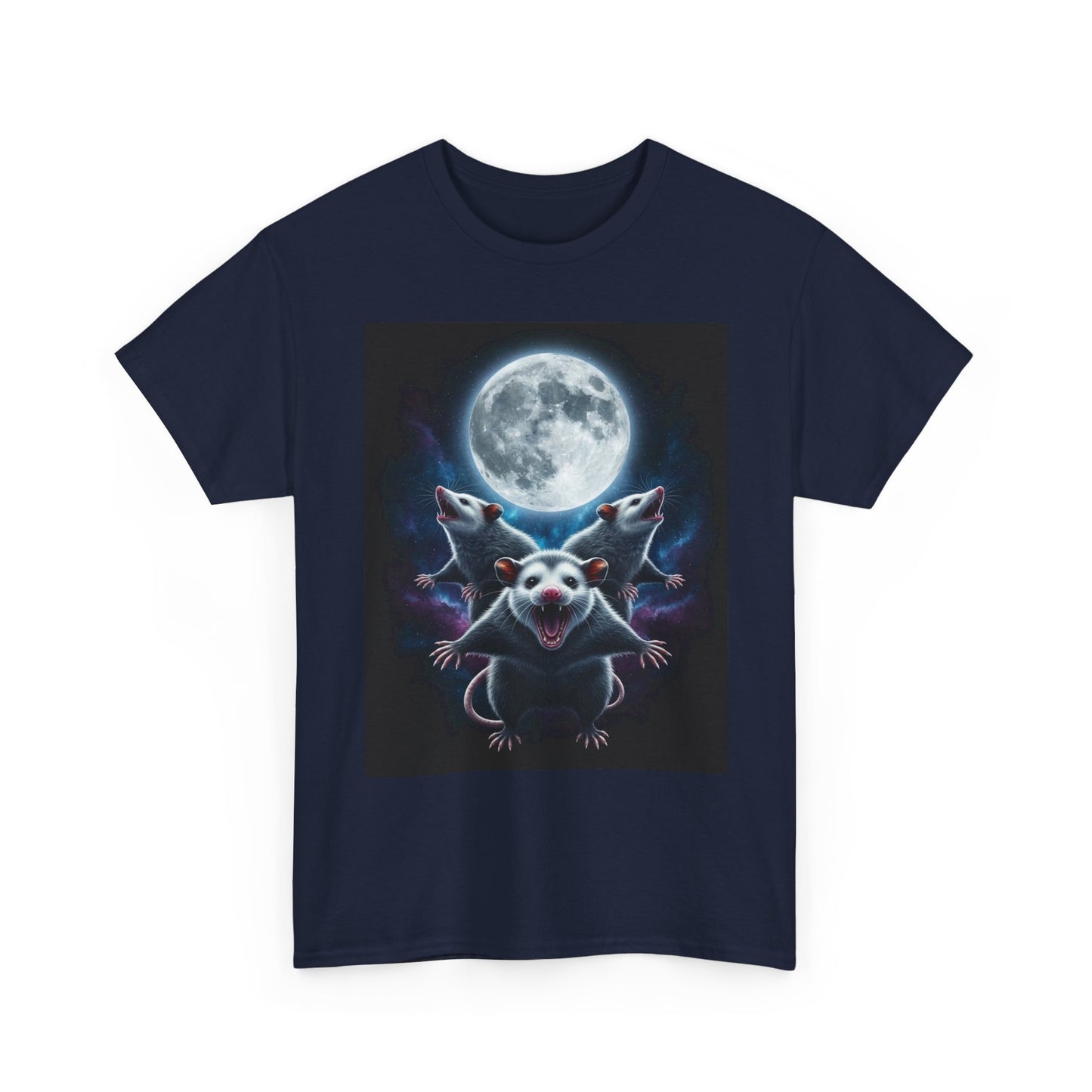 Moonlit Mischief Graphic , , Fun Gift For Animal Lovers, Casual Wear, Quirky Style Graphic Tee | Trendy Streetwear T-Shirt | ...