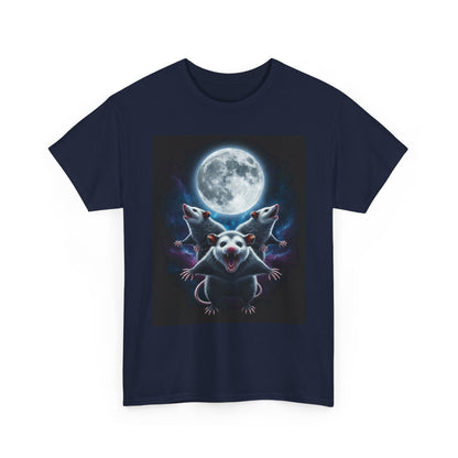 Moonlit Mischief Graphic , , Fun Gift For Animal Lovers, Casual Wear, Quirky Style Graphic Tee | Trendy Streetwear T-Shirt | ...