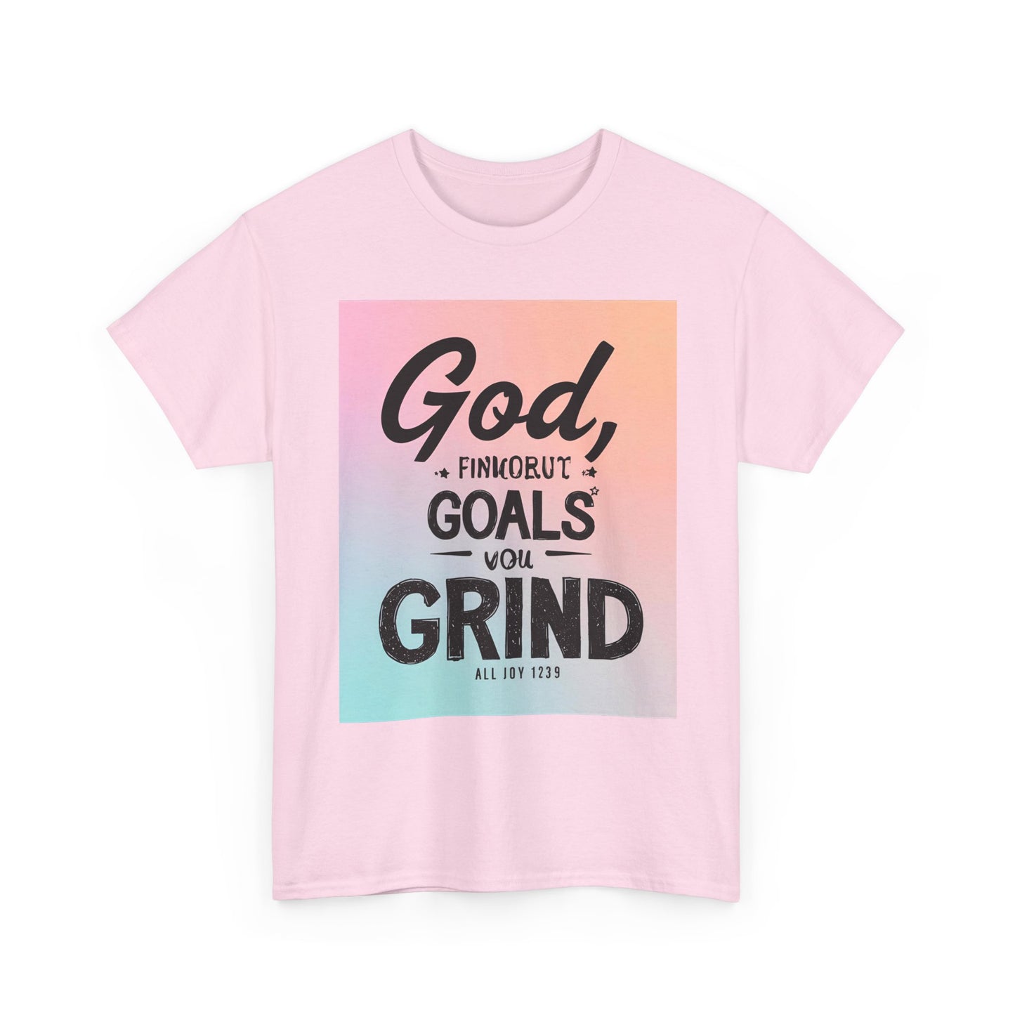 Motivational Graphic 'God, Goals, Grind' Heavy , Inspirational , Everyday Wear, Gift For Dreamers, [...] Graphic Tee | Trendy Streetwear ...