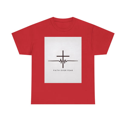 Faith Over Fear Motivational Inspirational Gift For Friends And Family Perfect For Holidays [...] Graphic Tee | Trendy Streetwear T-Shirt...