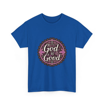 Inspirational Unisex Heavy Cotton Tee - "Faith-Based" Design