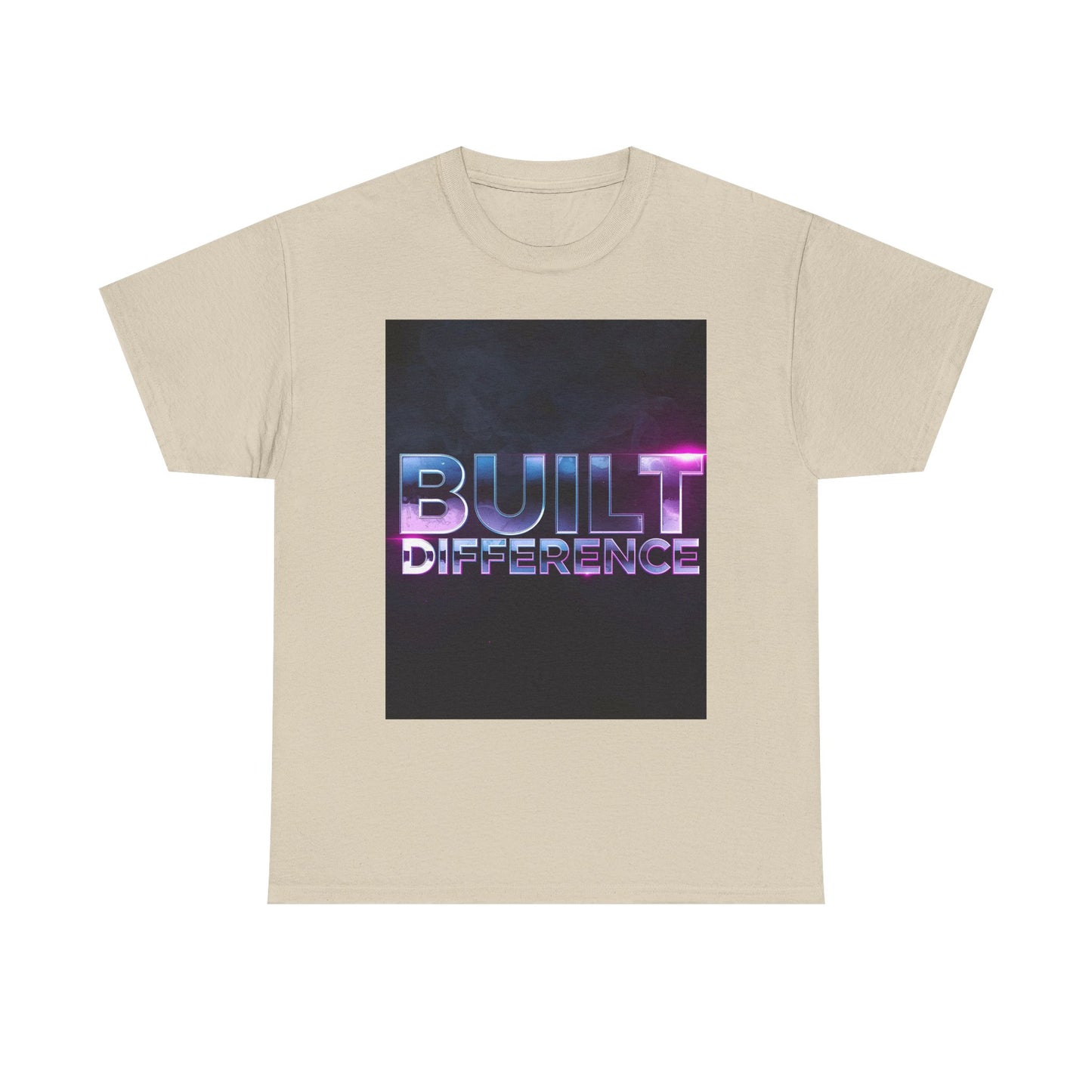 Built Difference Heavy Motivational Graphic , Gift For Friends, Casual Wear, Everyday Style Graphic Tee | Trendy Streetwear T-Shirt | Uni...