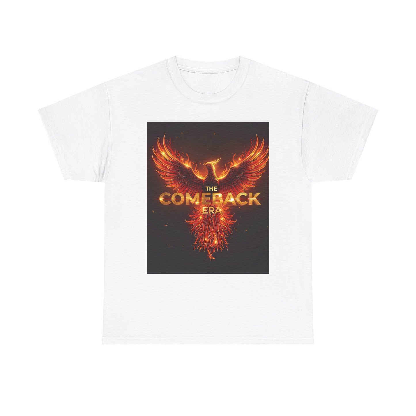 The Comeback Era Heavy , Motivational , Phoenix Graphic , Casual Wear, Gift Idea Graphic Tee | Trendy Streetwear T-Shirt | Unisex Cotton ...
