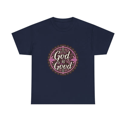 Inspirational Unisex Heavy Cotton Tee - "Faith-Based" Design
