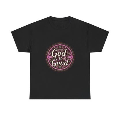 Inspirational Unisex Heavy Cotton Tee - "Faith-Based" Design