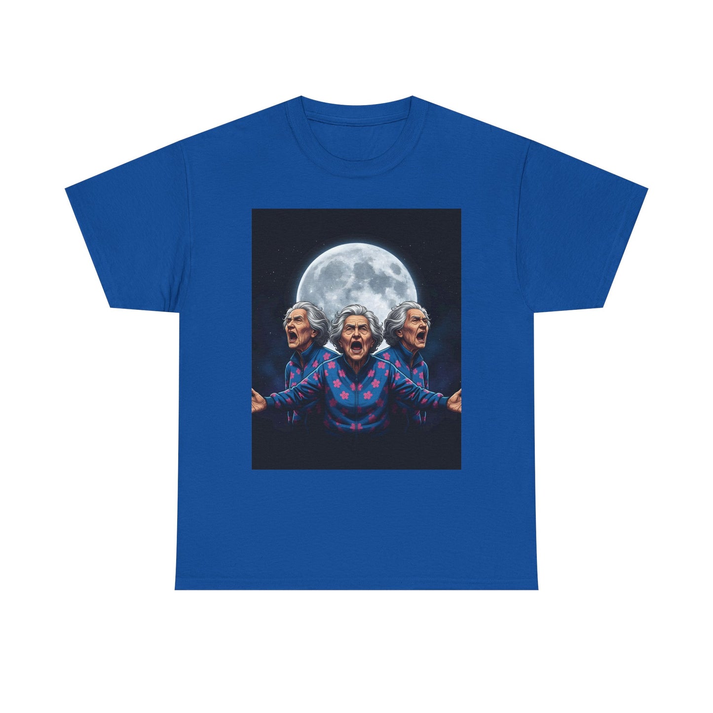 Moonlit Guru Heavy , Fun Graphic For Hipsters, Perfect  Gift For Friends, Casual Wear, [...] Graphic Tee | Trendy Streetwea...