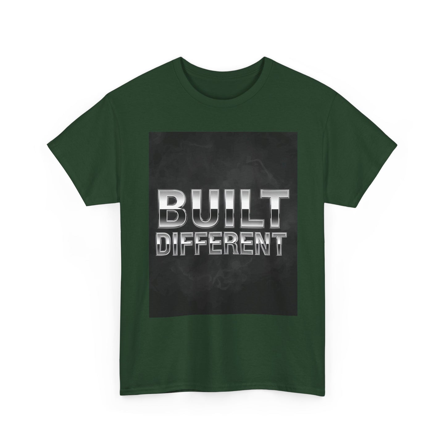 Built Different Heavy , Inspiring Gift, Casual Wear, Workout , Motivational Fashion, Street Style Top Graphic Tee | Trendy Streetwear T-S...