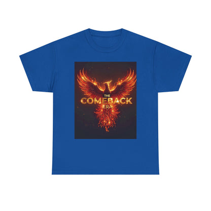 The Comeback Era Heavy , Motivational , Phoenix Graphic , Casual Wear, Gift Idea Graphic Tee | Trendy Streetwear T-Shirt | Unisex Cotton ...