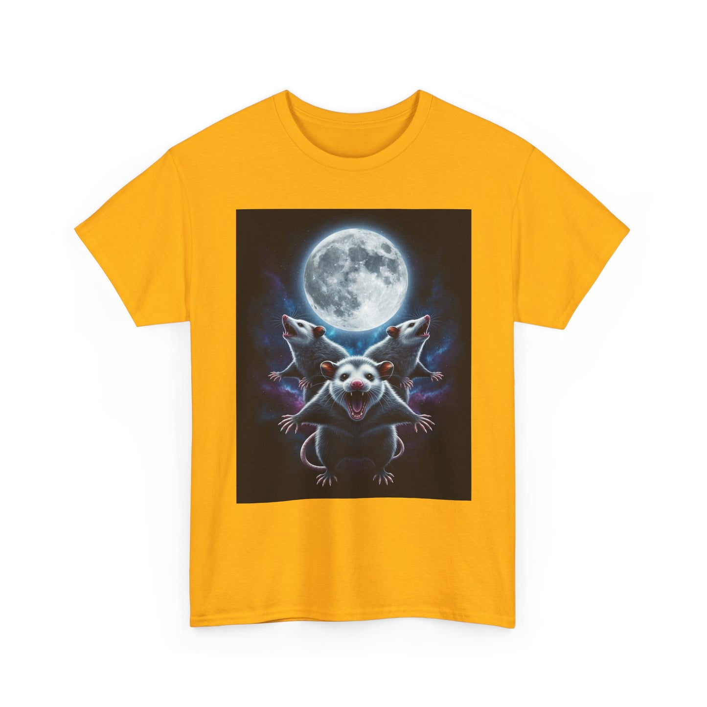 Moonlit Mischief Graphic , , Fun Gift For Animal Lovers, Casual Wear, Quirky Style Graphic Tee | Trendy Streetwear T-Shirt | ...