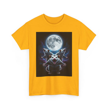 Moonlit Mischief Graphic , , Fun Gift For Animal Lovers, Casual Wear, Quirky Style Graphic Tee | Trendy Streetwear T-Shirt | ...