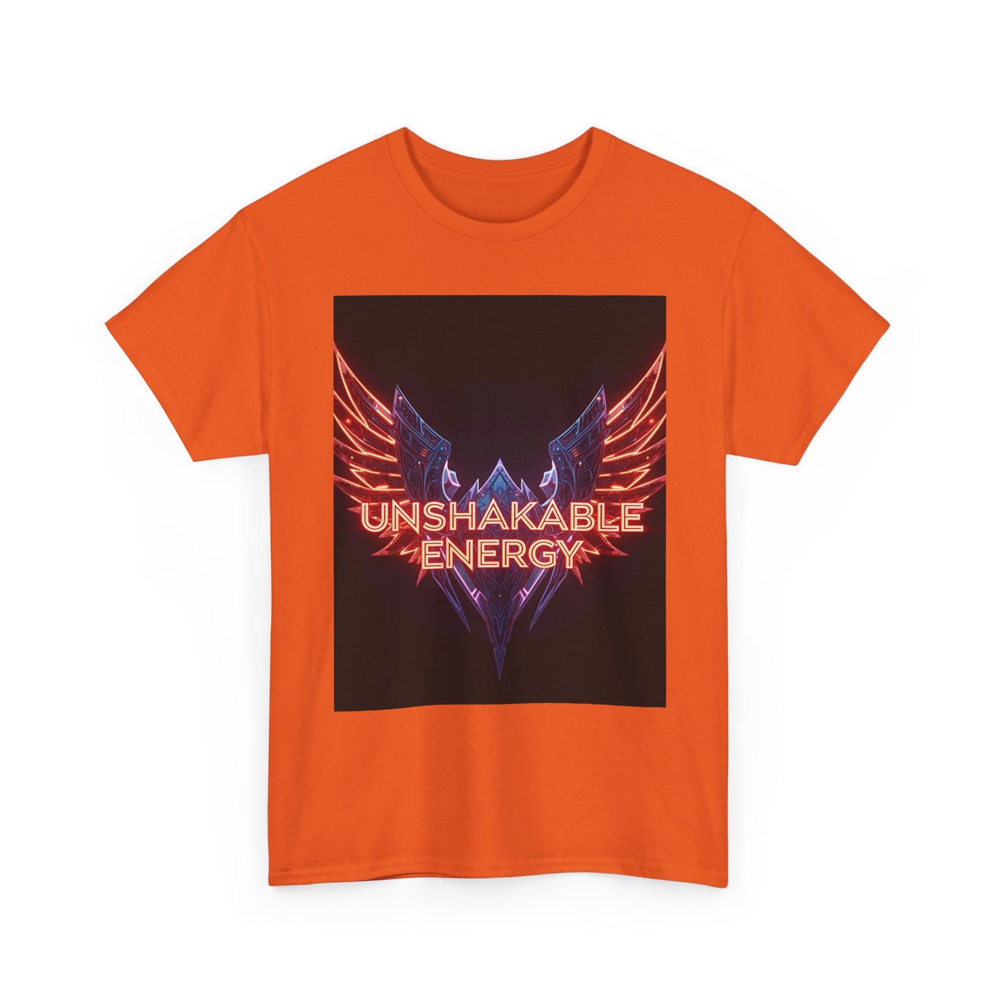 Unshakable Energy Graphic Motivational For Positivity, Casual Wear, Gift For Friends, Workout Gear, Everyday Style Graphic Tee | Trendy S...