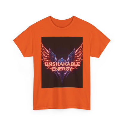 Unshakable Energy Graphic Motivational For Positivity, Casual Wear, Gift For Friends, Workout Gear, Everyday Style Graphic Tee | Trendy S...