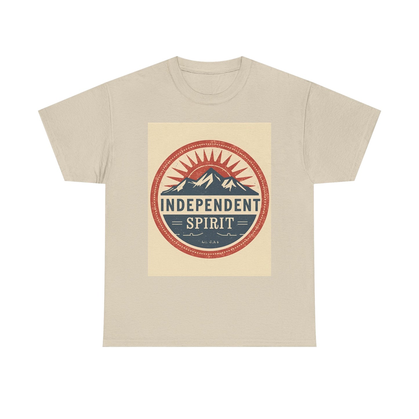 Independent Spirit Heavy Outdoor Adventure , Casual Everyday Wear, Gift For Nature Lovers, Travel , [...] Graphic Tee | Trendy Streetwear...