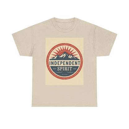 Independent Spirit Heavy Outdoor Adventure , Casual Everyday Wear, Gift For Nature Lovers, Travel , [...] Graphic Tee | Trendy Streetwear...