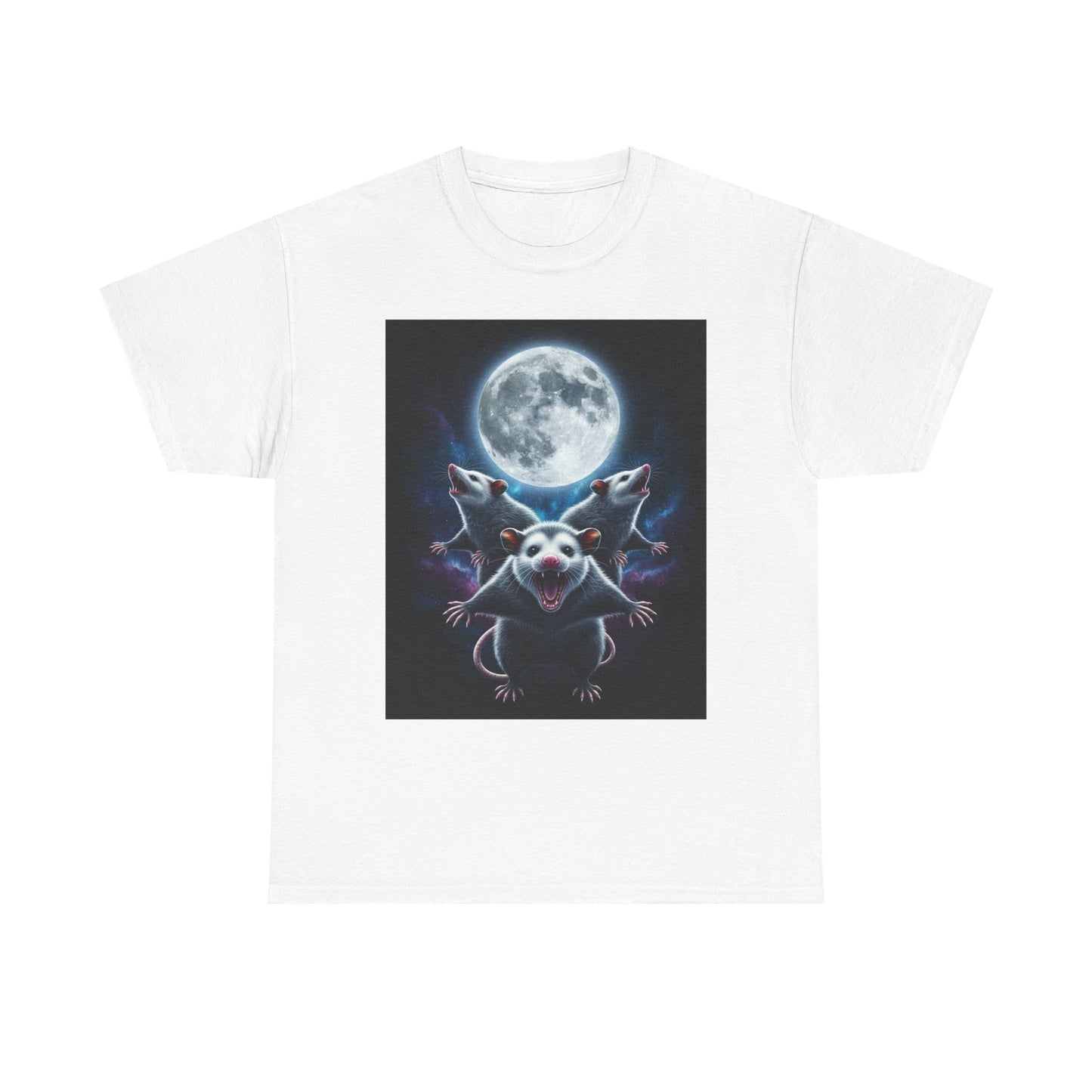 Moonlit Mischief Graphic , , Fun Gift For Animal Lovers, Casual Wear, Quirky Style Graphic Tee | Trendy Streetwear T-Shirt | ...