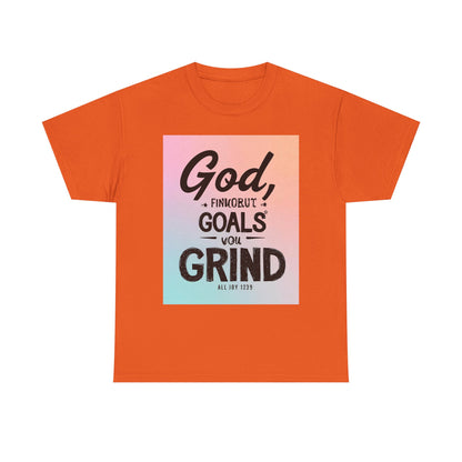 Motivational Graphic 'God, Goals, Grind' Heavy , Inspirational , Everyday Wear, Gift For Dreamers, [...] Graphic Tee | Trendy Streetwear ...