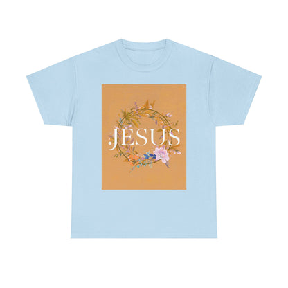 Floral Trendy Unisex Heavy Cotton Tee | Casual Wear