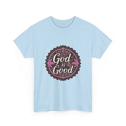 Inspirational Unisex Heavy Cotton Tee - "Faith-Based" Design