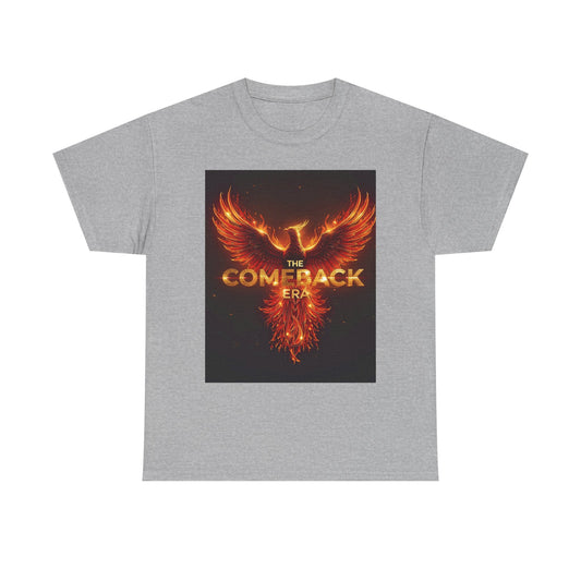 The Comeback Era Heavy , Motivational , Phoenix Graphic , Casual Wear, Gift Idea Graphic Tee | Trendy Streetwear T-Shirt | Unisex Cotton ...