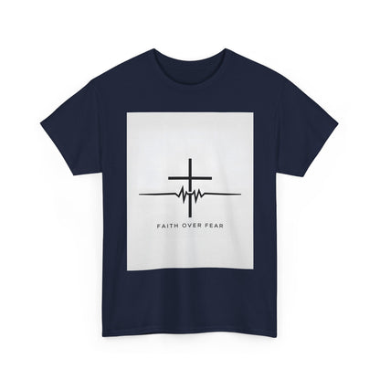 Faith Over Fear Motivational Inspirational Gift For Friends And Family Perfect For Holidays [...] Graphic Tee | Trendy Streetwear T-Shirt...