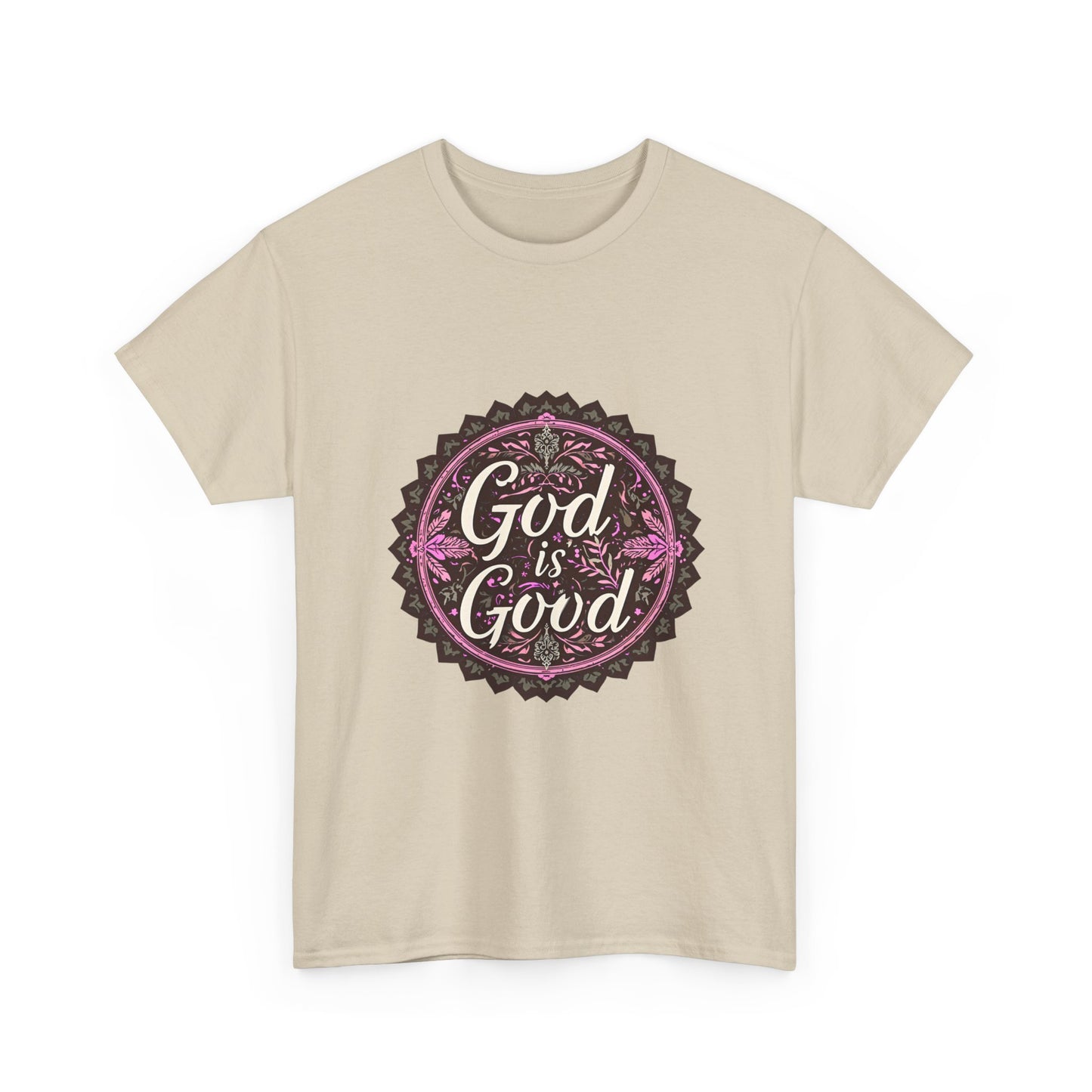 Inspirational Unisex Heavy Cotton Tee - "Faith-Based" Design