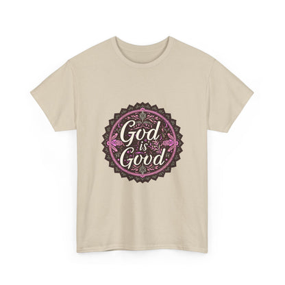 Inspirational Unisex Heavy Cotton Tee - "Faith-Based" Design