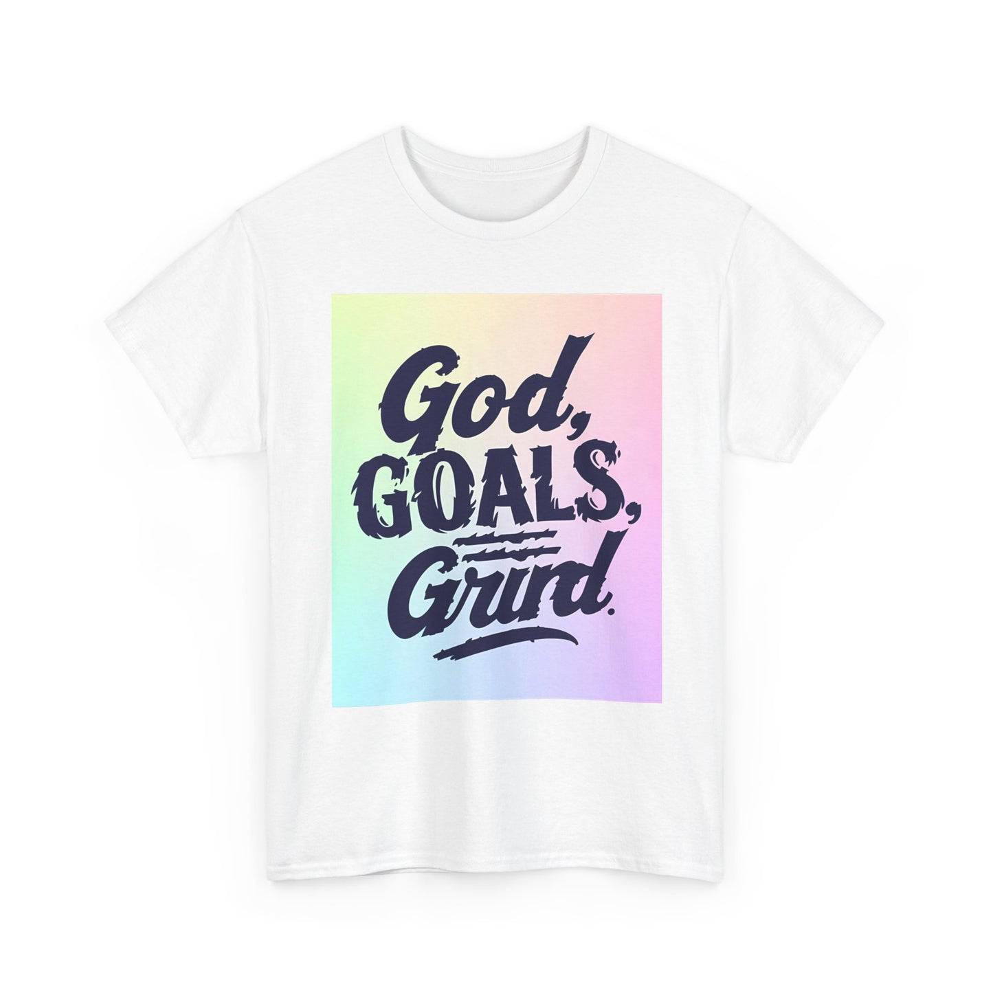 Inspirational Heavy God Goals Festival , Motivational Gift, Casual Wear, Spiritual Graphic Tee | Trendy Streetwear T-Shirt | Unisex Cotto...