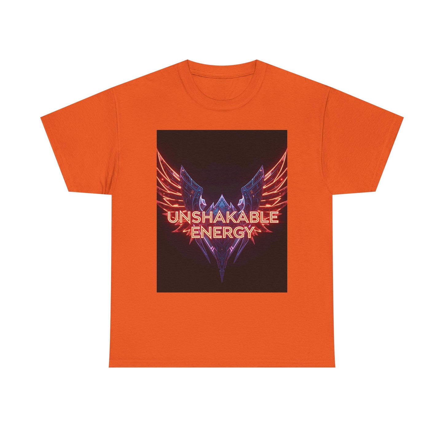 Unshakable Energy Graphic Motivational For Positivity, Casual Wear, Gift For Friends, Workout Gear, Everyday Style Graphic Tee | Trendy S...