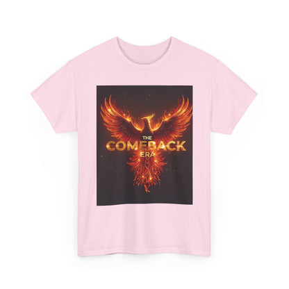Heavy The Comeback Era, Motivational , Phoenix Design, Casual Wear, Gift For New Beginnings, Trendy Graphic Tee | Trendy Streetwear T-Shi...