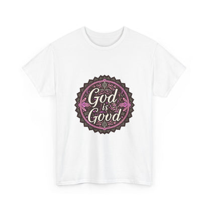 Inspirational Unisex Heavy Cotton Tee - "Faith-Based" Design
