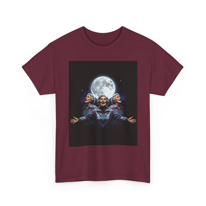 Funny Moon Meme Graphic Tee | Trendy Streetwear T-Shirt | Unisex Cotton Comfort