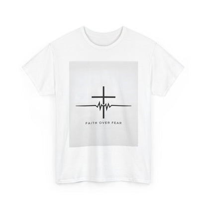 Faith Over Fear Motivational Inspirational Gift For Friends And Family Perfect For Holidays [...] Graphic Tee | Trendy Streetwear T-Shirt...