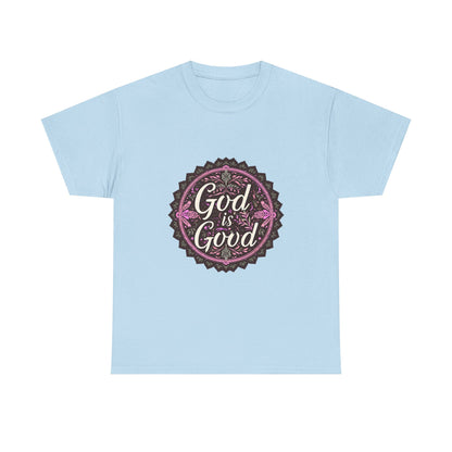 Inspirational Unisex Heavy Cotton Tee - "Faith-Based" Design