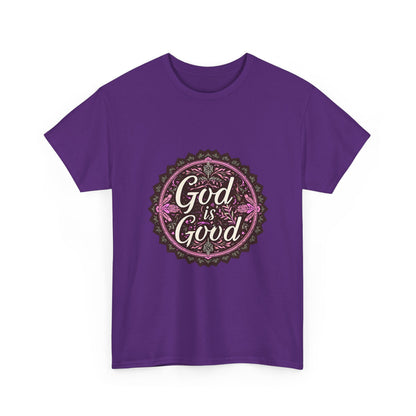 Inspirational Unisex Heavy Cotton Tee - "Faith-Based" Design