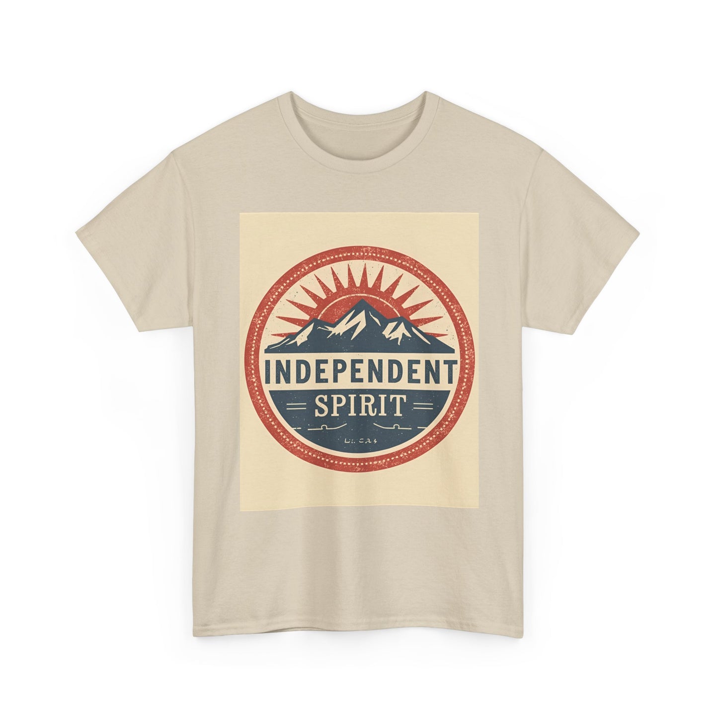 Independent Spirit Heavy Outdoor Adventure , Casual Everyday Wear, Gift For Nature Lovers, Travel , [...] Graphic Tee | Trendy Streetwear...