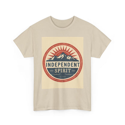Independent Spirit Heavy Outdoor Adventure , Casual Everyday Wear, Gift For Nature Lovers, Travel , [...] Graphic Tee | Trendy Streetwear...