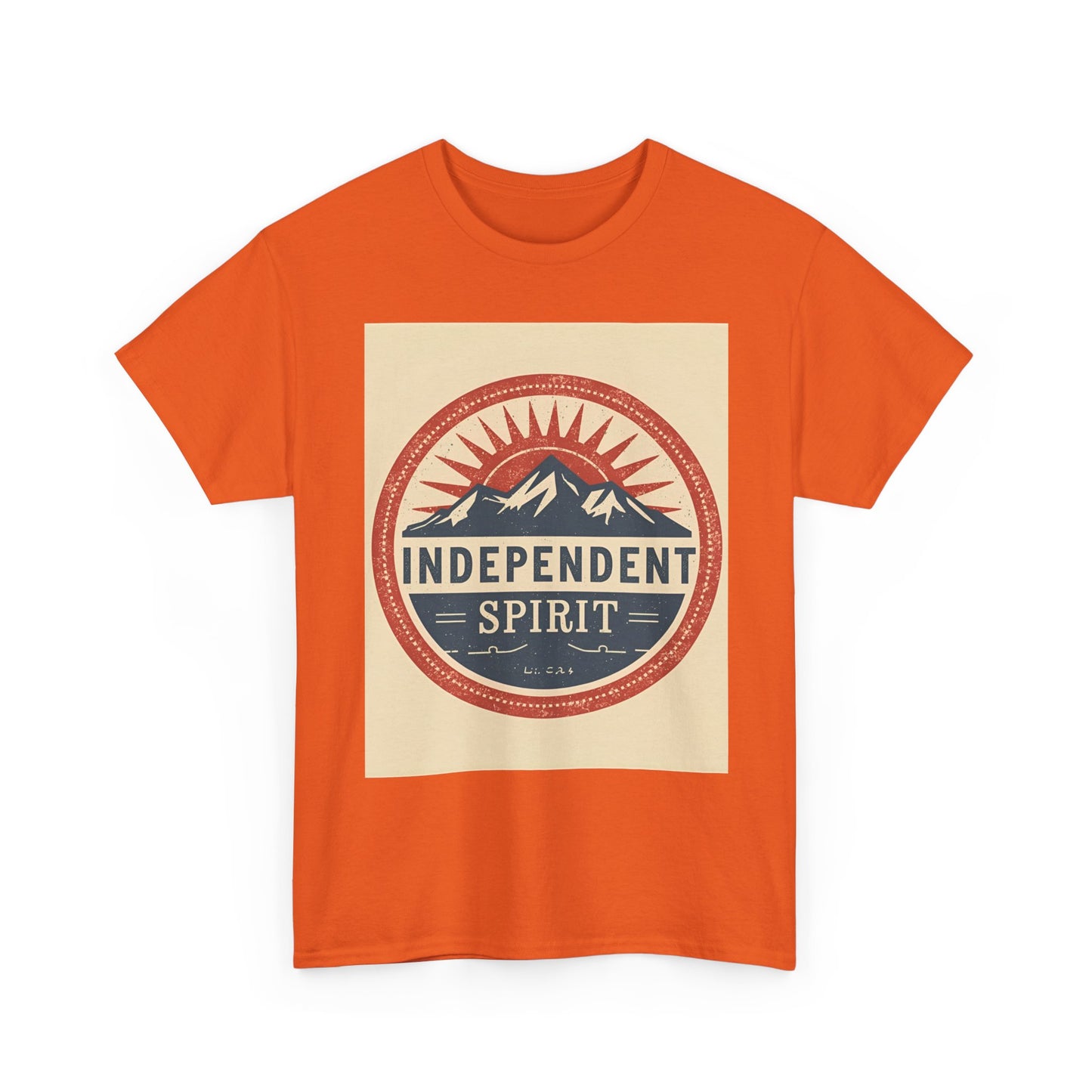 Independent Spirit Heavy Outdoor Adventure , Casual Everyday Wear, Gift For Nature Lovers, Travel , [...] Graphic Tee | Trendy Streetwear...
