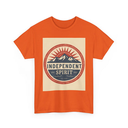 Independent Spirit Heavy Outdoor Adventure , Casual Everyday Wear, Gift For Nature Lovers, Travel , [...] Graphic Tee | Trendy Streetwear...