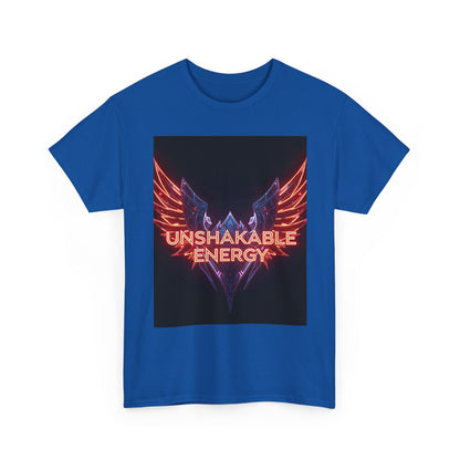 Unshakable Energy Graphic Motivational For Positivity, Casual Wear, Gift For Friends, Workout Gear, Everyday Style Graphic Tee | Trendy S...