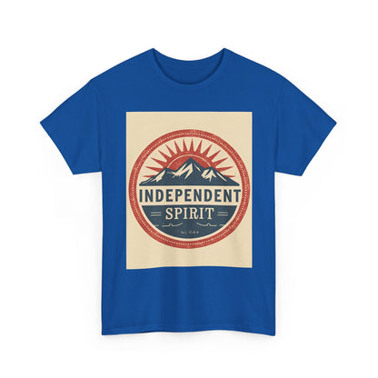 Independent Spirit Heavy Outdoor Adventure , Casual Everyday Wear, Gift For Nature Lovers, Travel , [...] Graphic Tee | Trendy Streetwear...