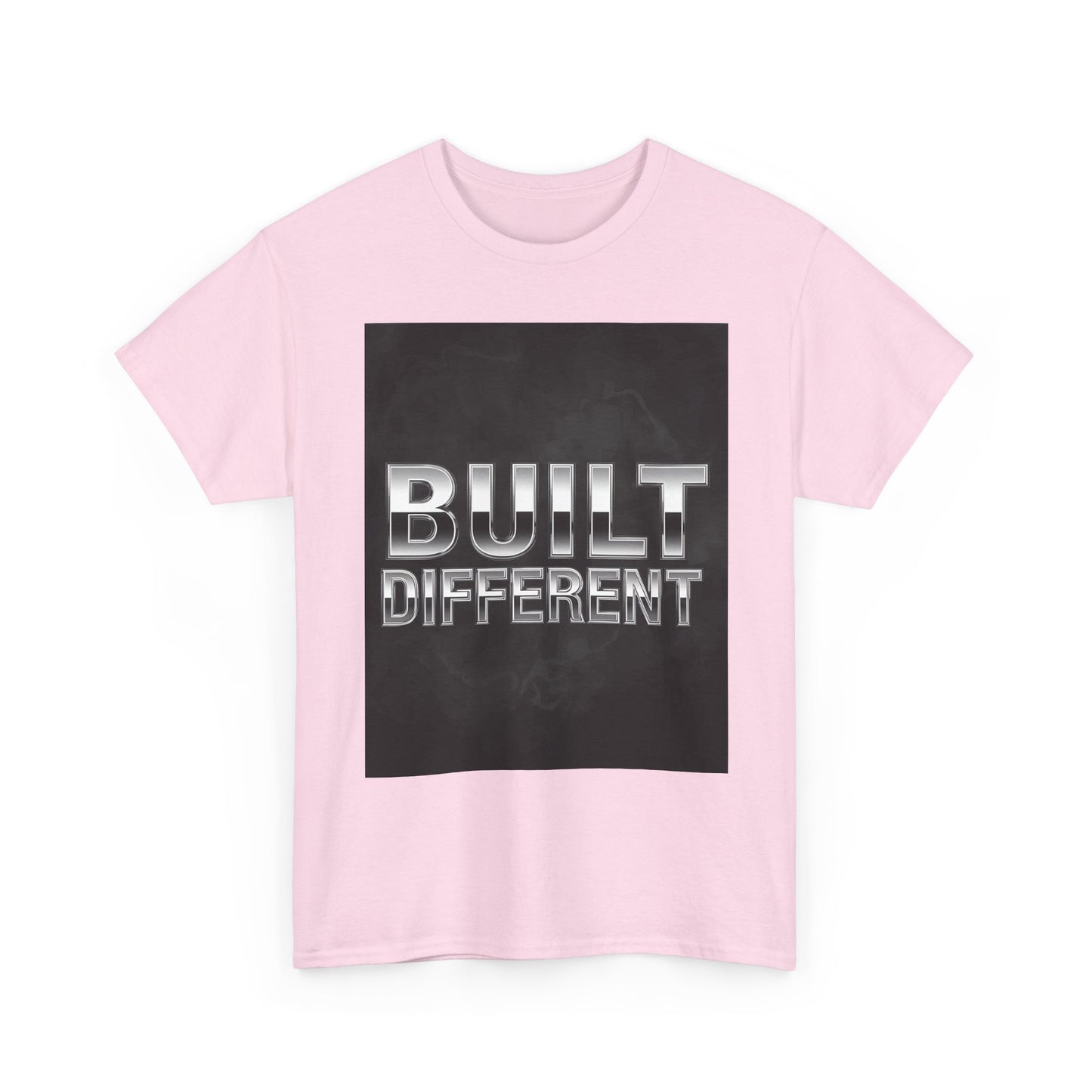 Built Different Heavy , Inspiring Gift, Casual Wear, Workout , Motivational Fashion, Street Style Top Graphic Tee | Trendy Streetwear T-S...