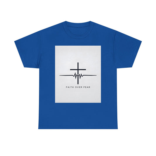 Faith Over Fear Motivational Inspirational Gift For Friends And Family Perfect For Holidays [...] Graphic Tee | Trendy Streetwear T-Shirt...