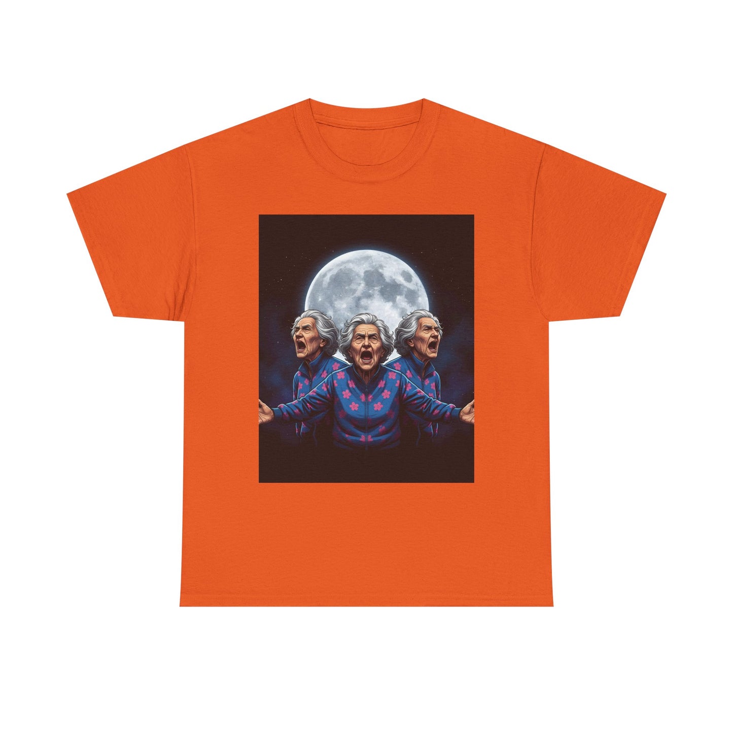 Moonlit Guru Heavy , Fun Graphic For Hipsters, Perfect  Gift For Friends, Casual Wear, [...] Graphic Tee | Trendy Streetwea...