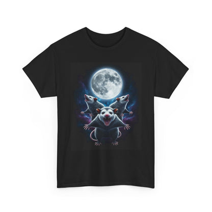 Moonlit Mischief Graphic , , Fun Gift For Animal Lovers, Casual Wear, Quirky Style Graphic Tee | Trendy Streetwear T-Shirt | ...