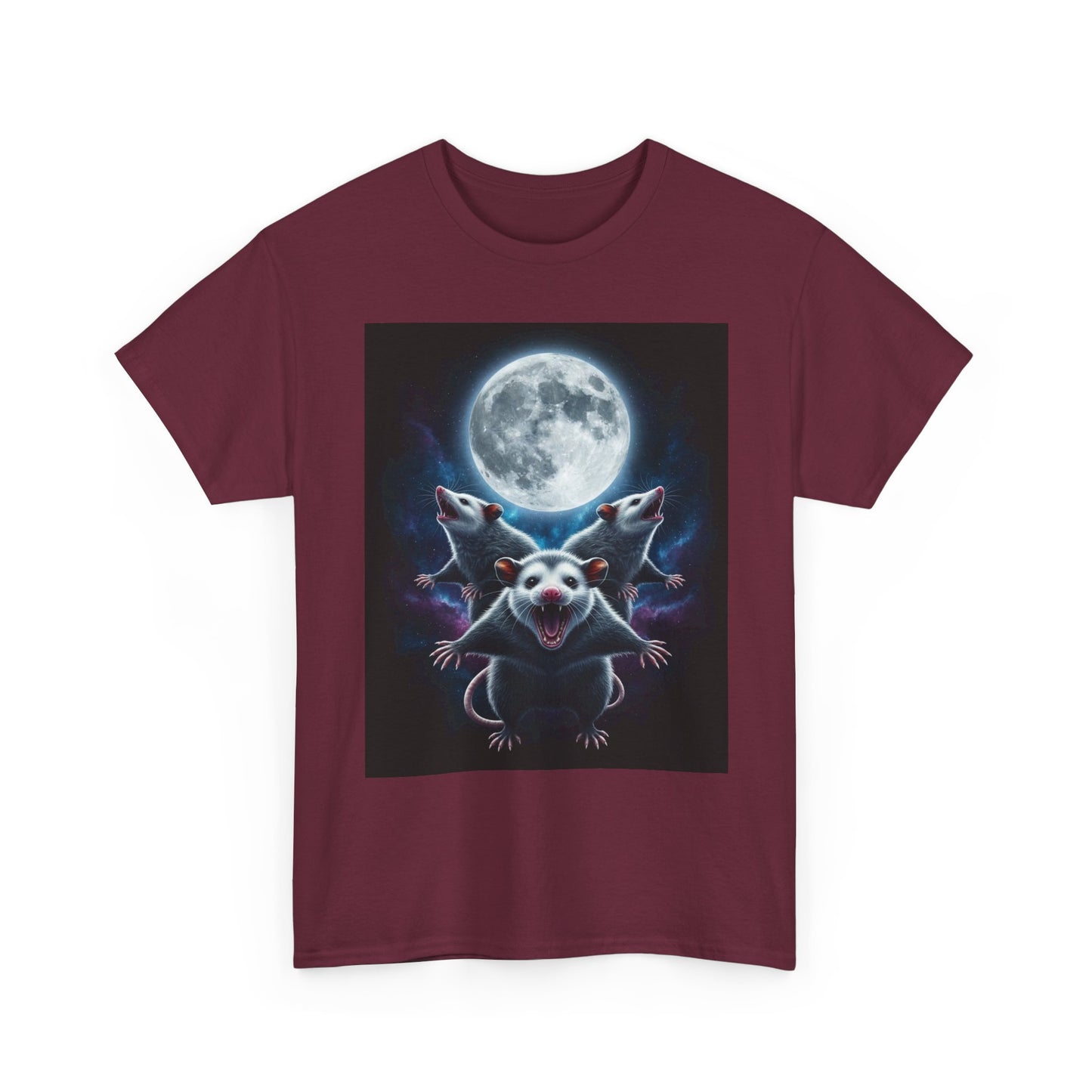 Moonlit Mischief Graphic , , Fun Gift For Animal Lovers, Casual Wear, Quirky Style Graphic Tee | Trendy Streetwear T-Shirt | ...
